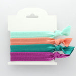 FOE Elastic Hair Ties - 4pcs