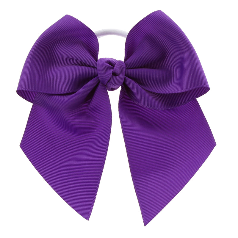 Small Long-Tail Ponytail Hair-Bow