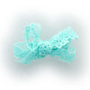 Aqua Petite Lace Baby Hair Clippie | My Lello - 7