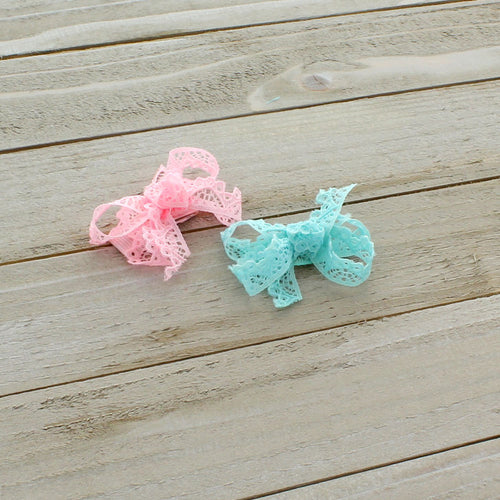  Petite Lace Baby Hair Clippie | My Lello - 1