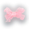 Light Pink Petite Lace Baby Hair Clippie | My Lello - 5
