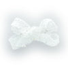 White Petite Lace Baby Hair Clippie | My Lello - 4