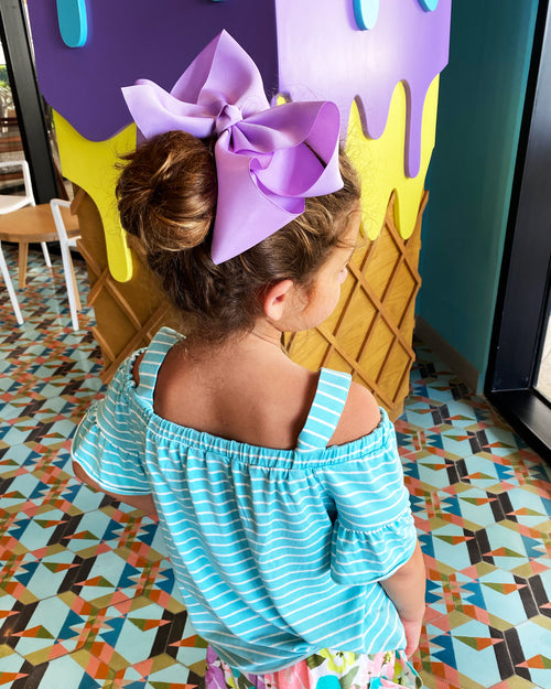 Jumbo Twisted Boutique Hair-Bow