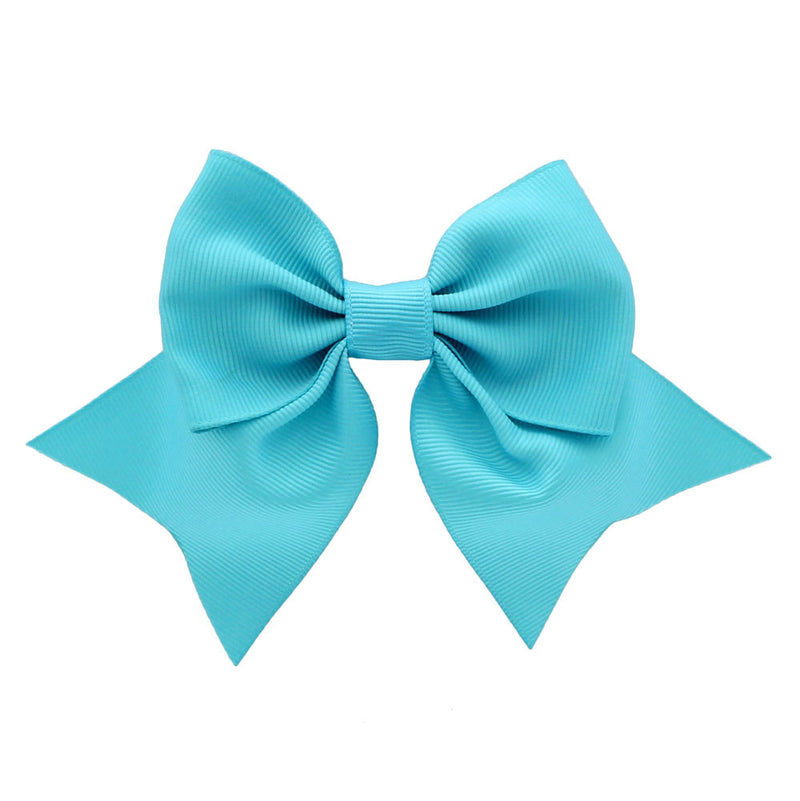 Turquoise Classic Boutique Hair-Bow | My Lello - 9