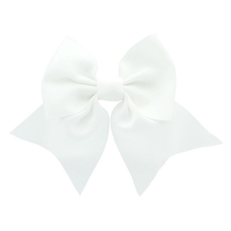 White Classic Boutique Hair-Bow | My Lello - 3