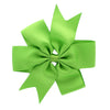 Apple Green Large Pinwheel Hair-Bow | My Lello - 17