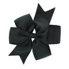 Black Large Pinwheel Hair-Bow | My Lello - 6
