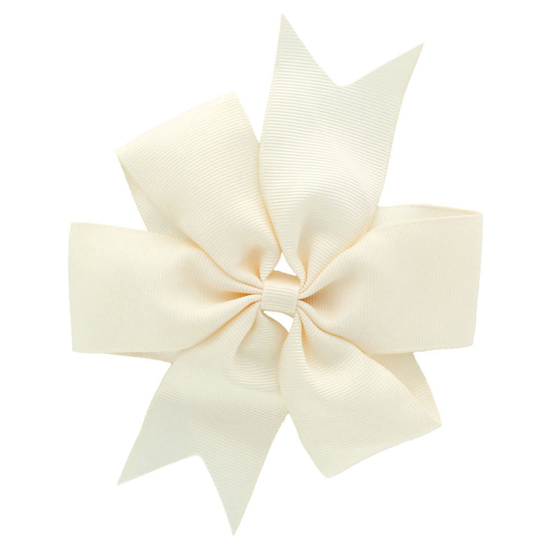 Ivory Large Pinwheel Hair-Bow | My Lello - 21