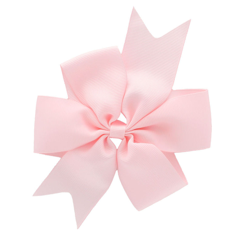 Light Pink Large Pinwheel Hair-Bow | My Lello - 7