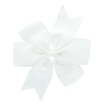 White Large Pinwheel Hair-Bow | My Lello - 4