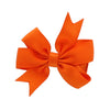 Orange Small Pinwheel Hair-Bow | My Lello - 23