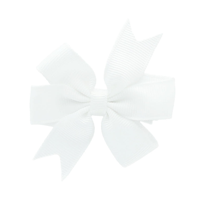 White Small Pinwheel Hair-Bow | My Lello - 2