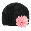 Black/Lt. Pink Baby Kufi Crochet Beanie Hat | My Lello - 12