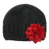 Black/Red Baby Kufi Crochet Beanie Hat | My Lello - 16