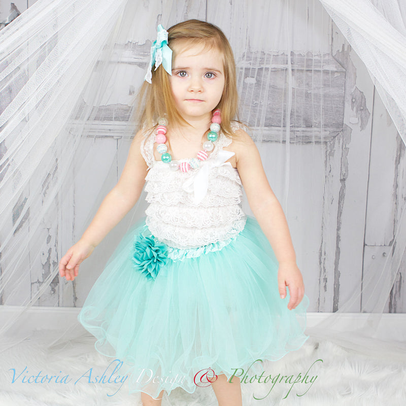 Ruffled Edge Toddler Girls Tutu (3-layer)