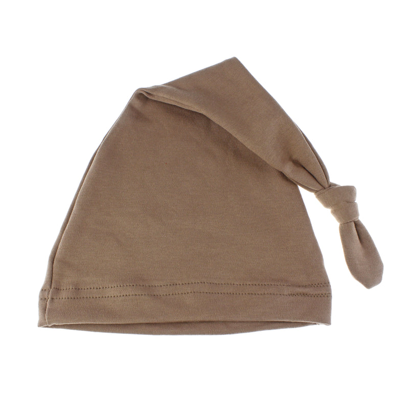 Baby Long Knotted Tail Cotton Beanie Hat
