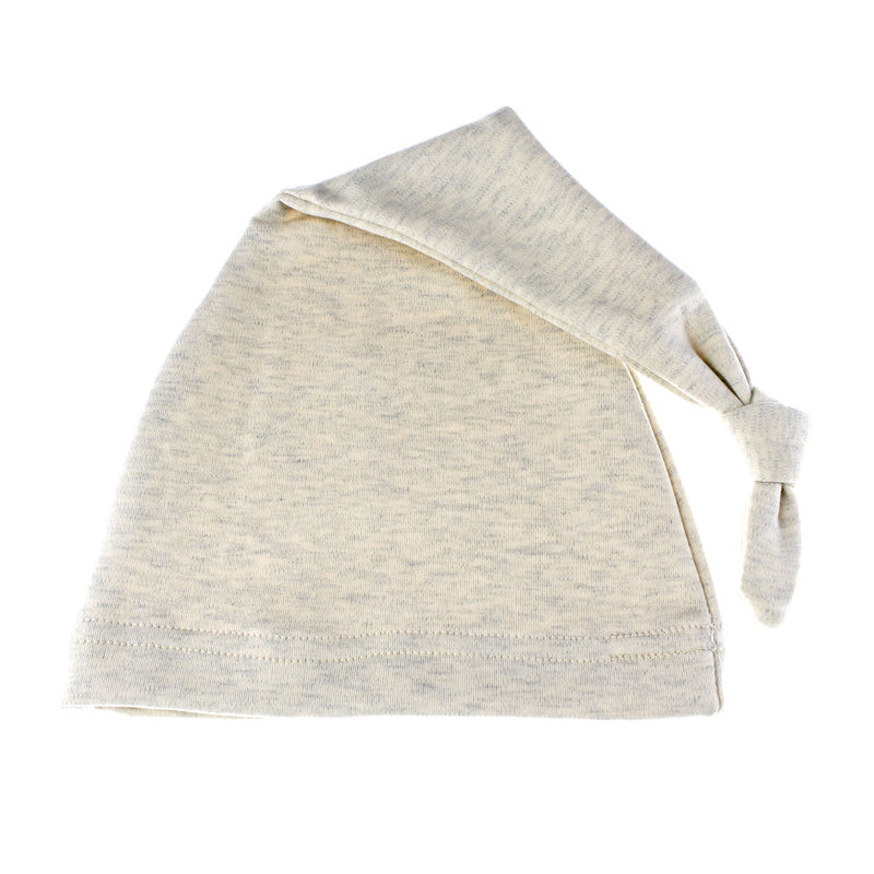 Baby Long Knotted Tail Cotton Beanie Hat