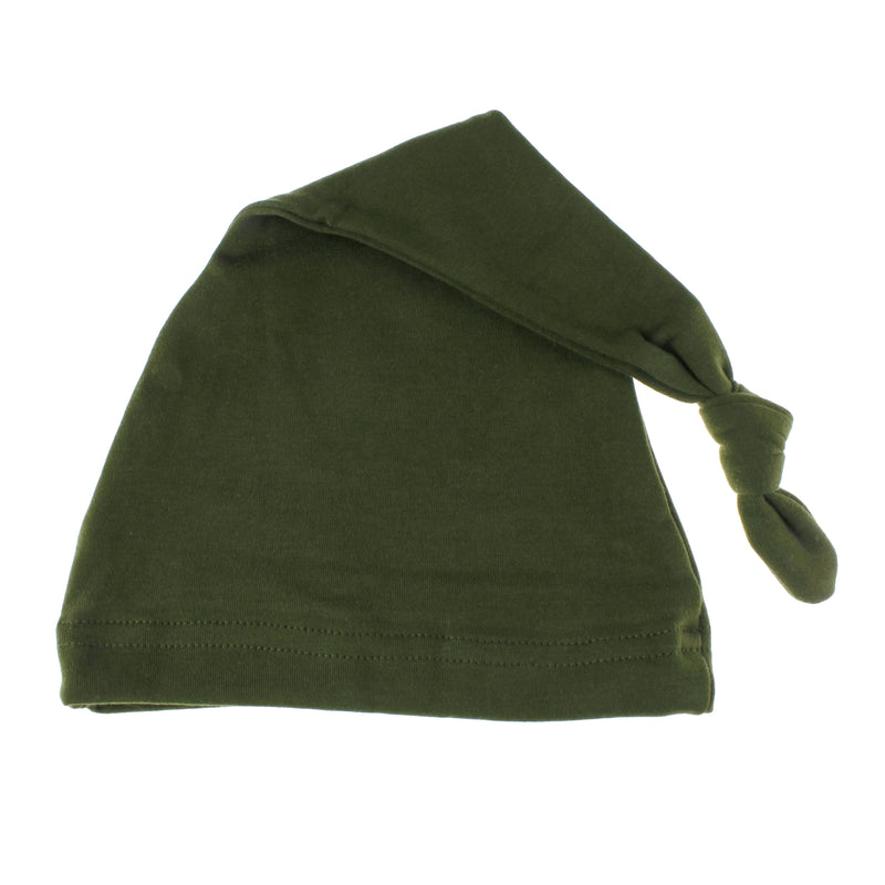 Baby Long Knotted Tail Cotton Beanie Hat