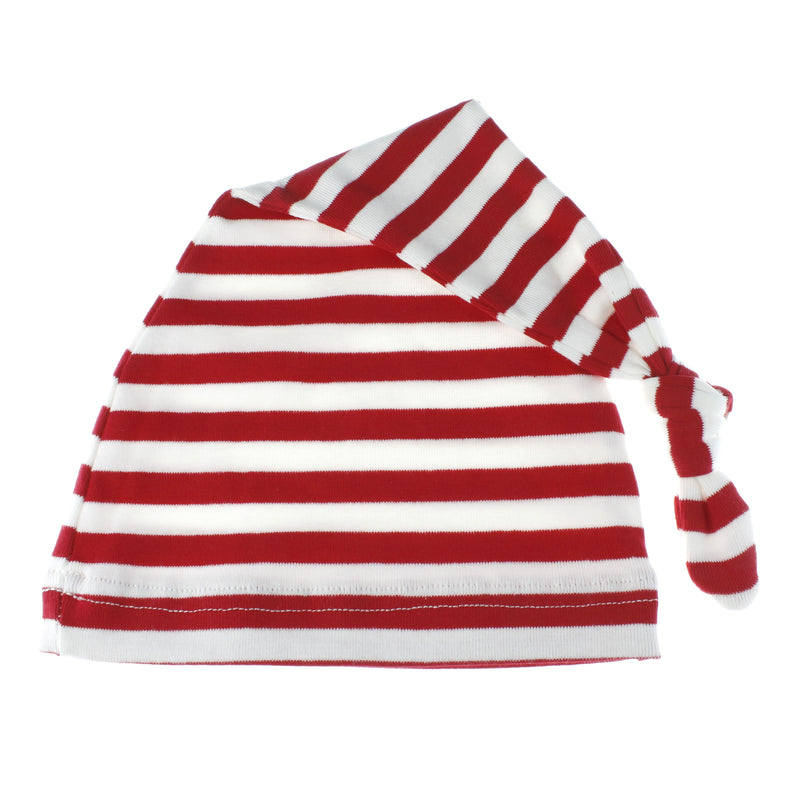 Baby Long Knotted Tail Cotton Beanie Hat