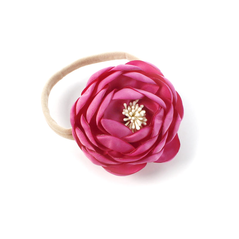 Medium Ranunculus Flower Headband Baby-Child