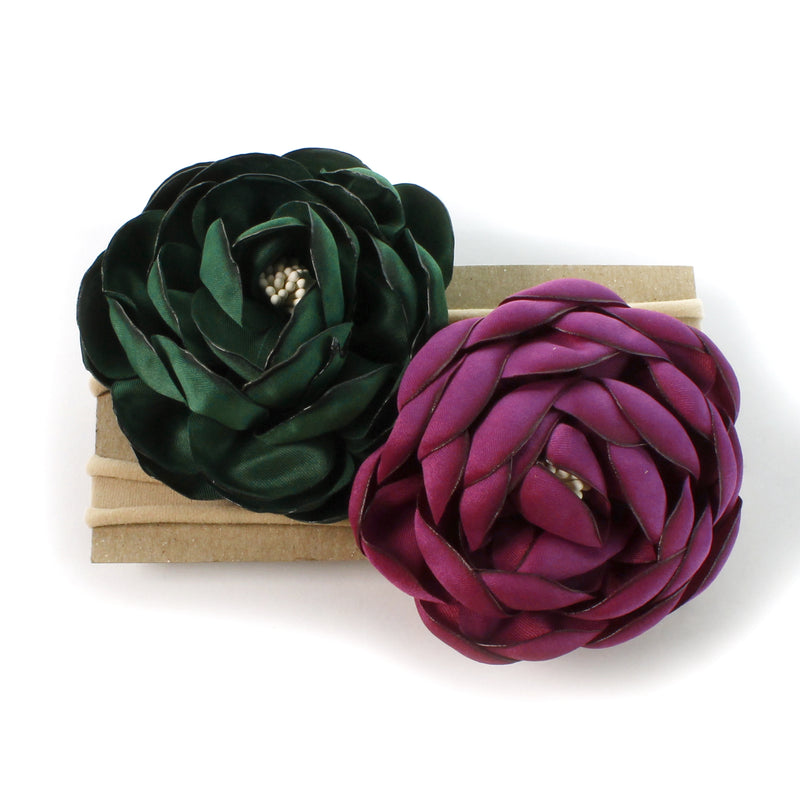 Medium Ranunculus Flower Headband Baby-Child