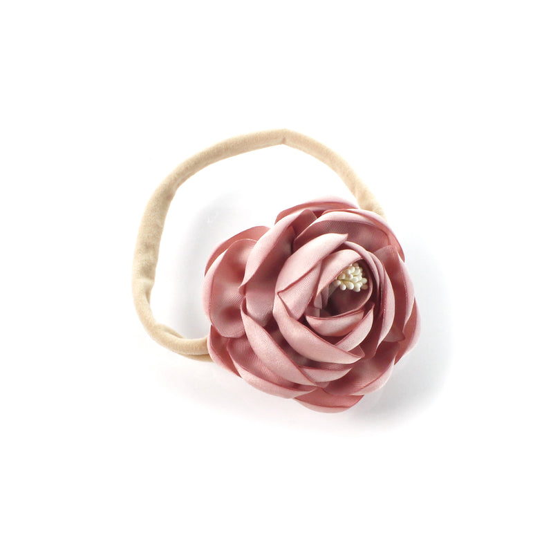 Small Ranunculus Flower Headband Baby-Child