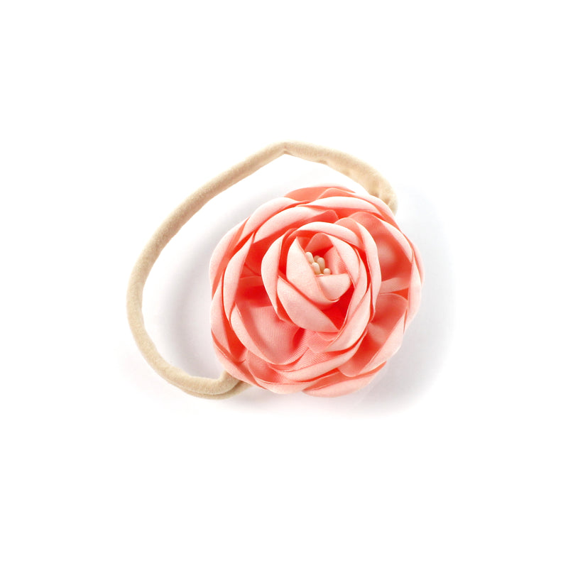 Small Ranunculus Flower Headband Baby-Child