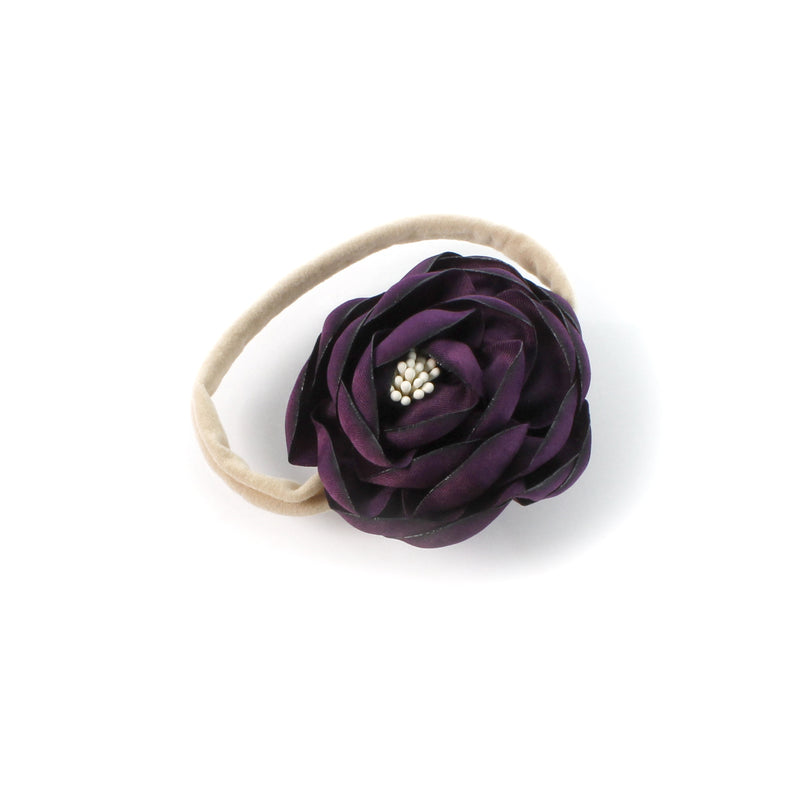 Small Ranunculus Flower Headband Baby-Child