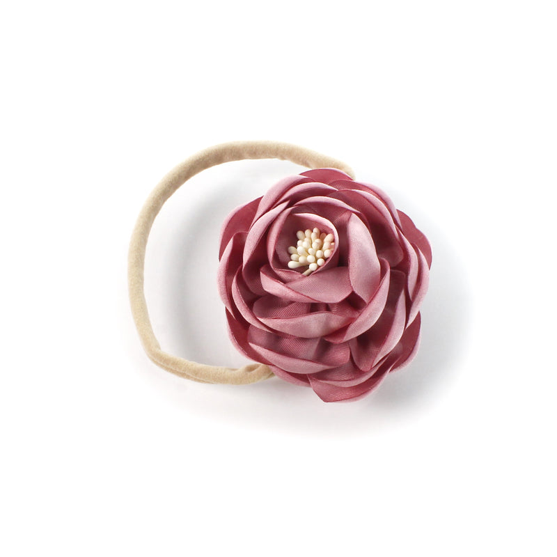 Small Ranunculus Flower Headband Baby-Child