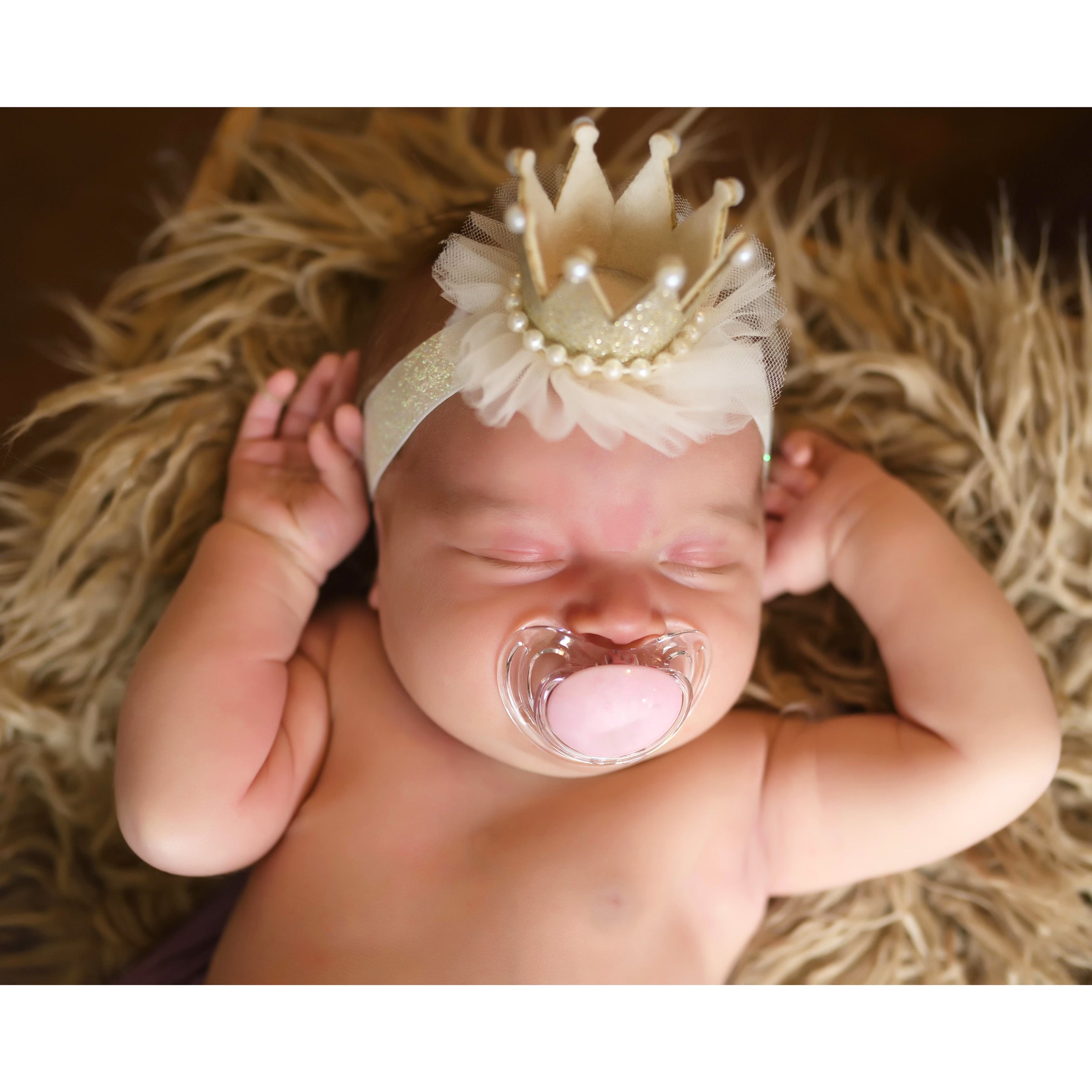 Newborn Baby Princess Crown Headband – My Lello