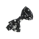 Baby Printed Denim Adjustable Pre-Tied Bow Tie