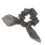 Printed Knotted Tails Hair Scrunchie
