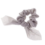 Printed Knotted Tails Hair Scrunchie