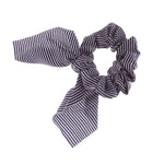 Printed Knotted Tails Hair Scrunchie