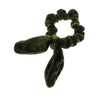 Velvet Knotted Bunny Ear Hair Scrunchie