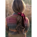 Velvet Long Tail Bow Hair Scrunchie