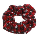 Printed Fabric Hair Scrunchie