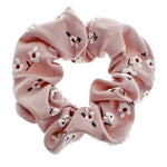 Printed Fabric Hair Scrunchie
