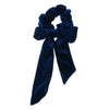 Velvet Long Tail Bow Hair Scrunchie