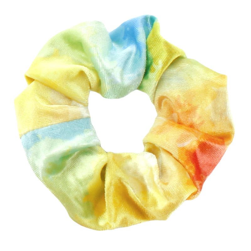 Tie-Dye Velvet Hair Scrunchie