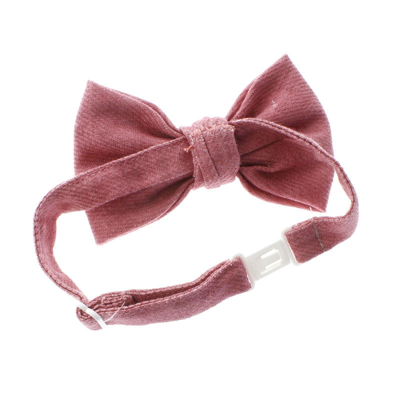 Child Linen Adjustable Pre-Tied Bow Tie