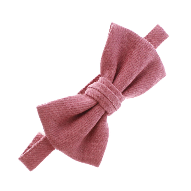 Child Linen Adjustable Pre-Tied Bow Tie