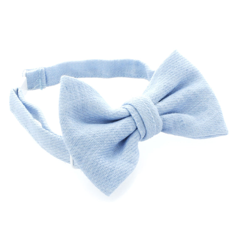 Child Linen Adjustable Pre-Tied Bow Tie