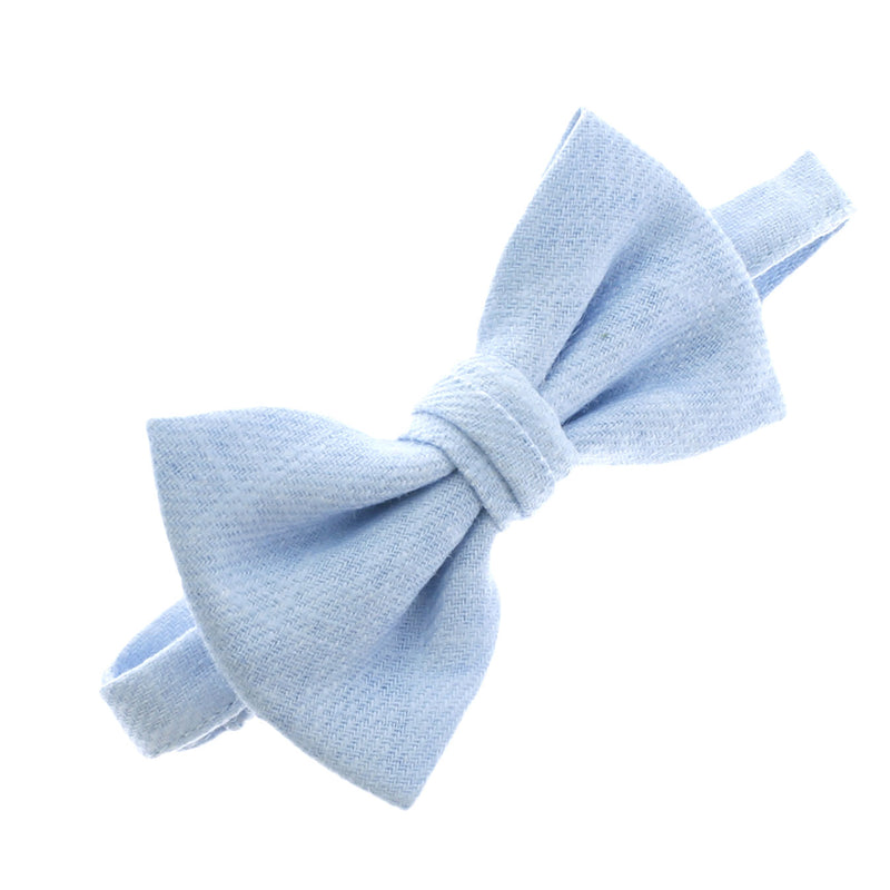 Child Linen Adjustable Pre-Tied Bow Tie