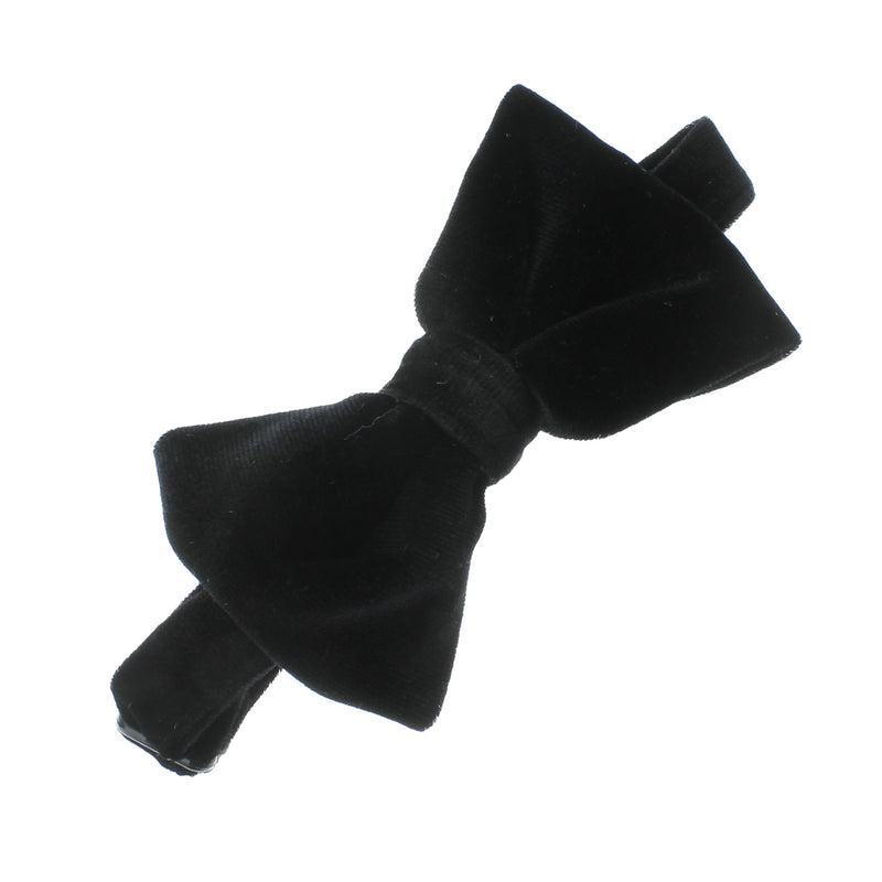 Child Velvet Adjustable Pre-Tied Bow Tie