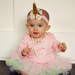 Baby Soft Floral Unicorn Headband