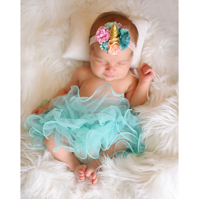 Baby Soft Floral Unicorn Headband