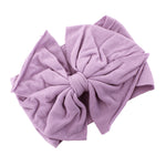 Baby/Toddler Wide Nylon Headbands w/ Bow